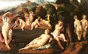 Palma Vecchio Diana and Callisto oil painting artist